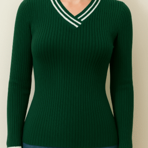 Blusa Feminina Tricô Básica Tamanho Único