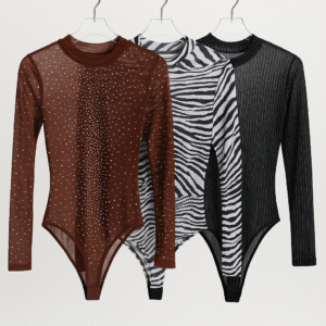 Body Glam Tule Animal Print
