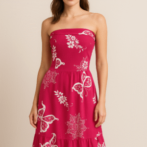 Vestido Tomara que Cai em Viscose