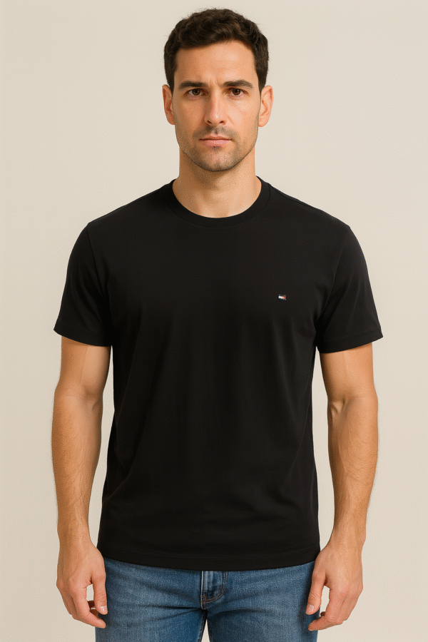Camiseta Masculina 100% Algodão – Várias Cores
