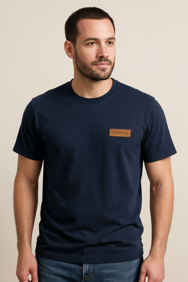 Camiseta Masculina 100% Algodão – Várias Cores - Imagem 9