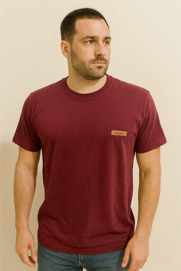 Camiseta Masculina 100% Algodão – Várias Cores - Imagem 4