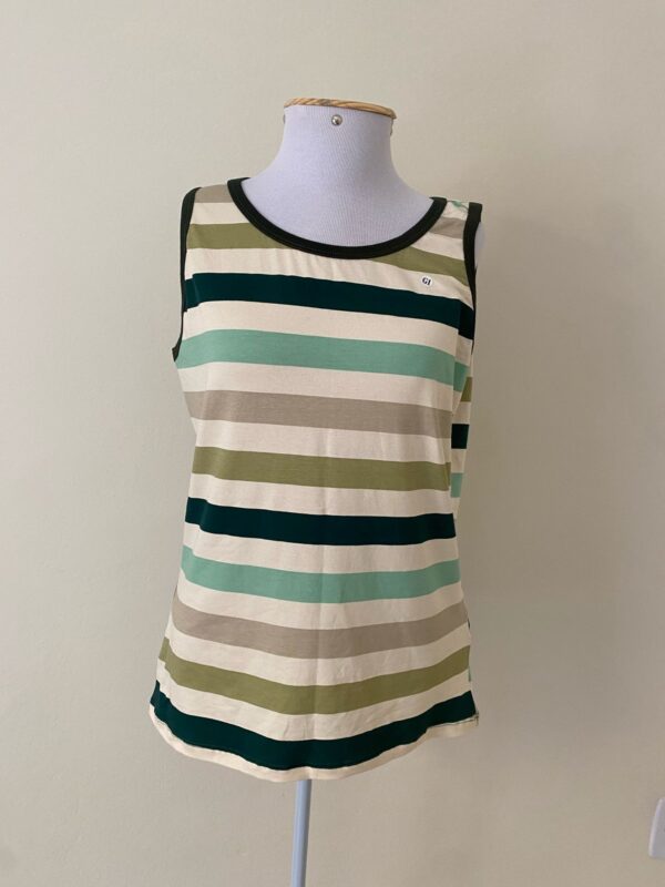 Blusa Regata Feminina Estampada Trevisan Modas – Listrada ou Geométrica - Imagem 3